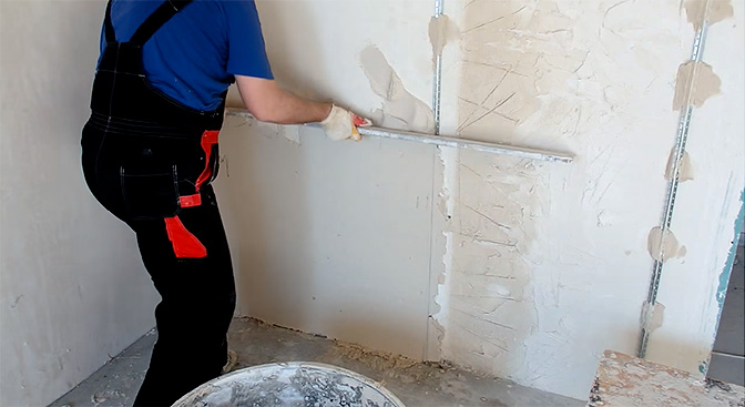 Штукатурка внутренних стен