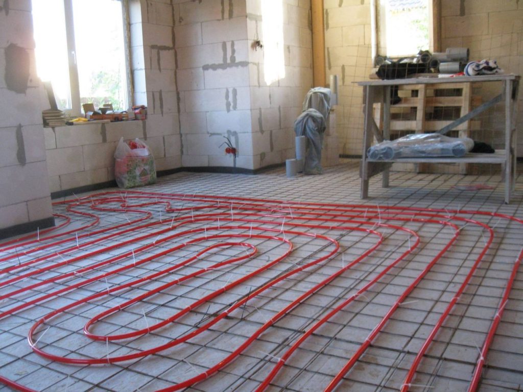 теплые полы монтаж на даче Саратов