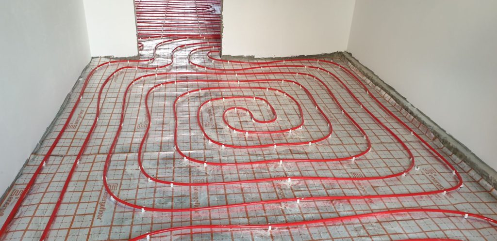 теплые полы водяная технология частный дом монтаж Саратов