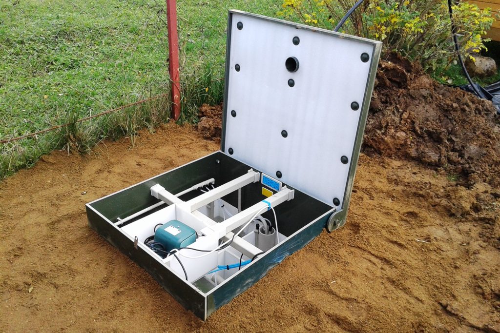 Установка септика на участке Энгельс