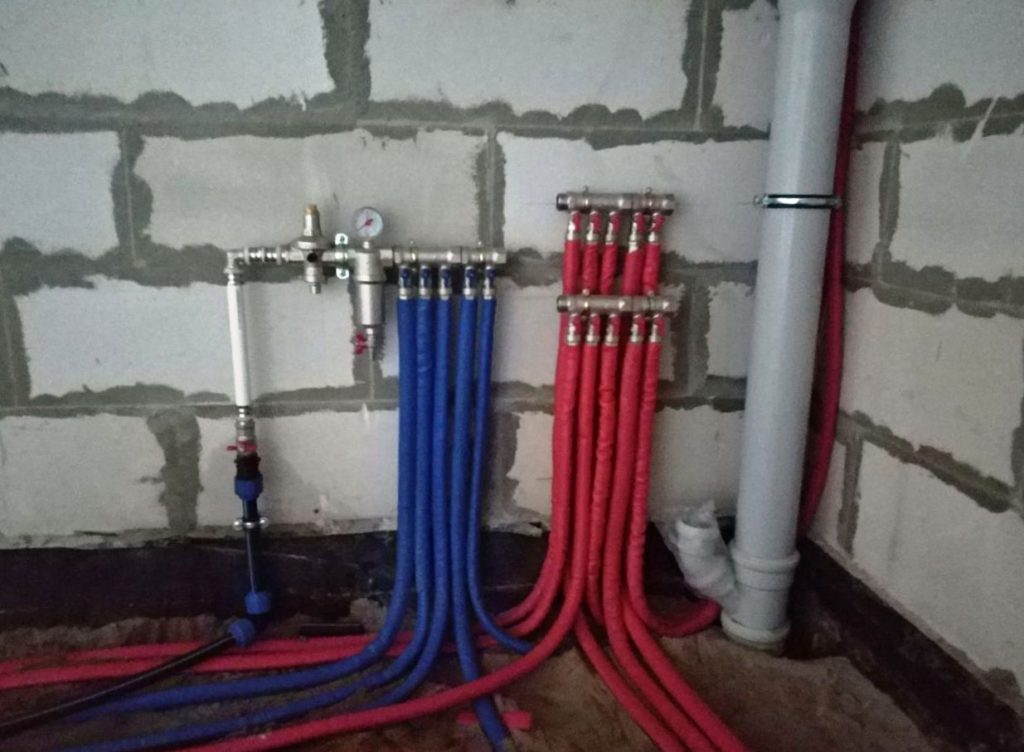 водоснабжение монтаж коттедж дом баня Саратов